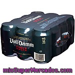 Cerveza Doble Malta Voll Damm Pack 12x33 Cl.