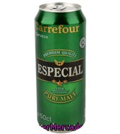 Cerveza Especial Carrefour 50 Cl.