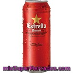 Cerveza Estrella Damm Estrella, Lata 50 Cl