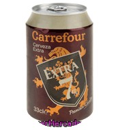 Cerveza Extra Carrefour 33 Cl.
