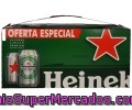 Cerveza Holandesa Heineken Pack De 18 Latas De 33 Centilitros