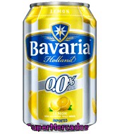 Cerveza Holandesa Sin Alcohol 0,0% Con Limón Bavaria 33 Cl.