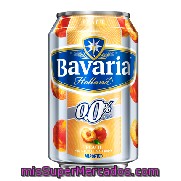 Cerveza Holandesa Sin Alcohol 0,0% Con Melocotón Bavaria 33 Cl.