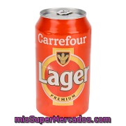 Cerveza Lager Carrefour 33 Cl.