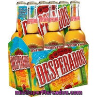 Cerveza Rubia Con Toque Tequila, Desperados, Botellin Pack 6 X 330 Cc - 1980 Cc