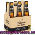 Cerveza Rubia Gran Reserva, Cruzcampo, Botellin Pack 6 X 330 Cc - 1980 Cc