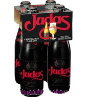 Cerveza Rubia + Regalo Copa Judas Pack 4x33 Cl.