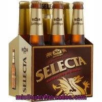 Cerveza Rubia Selecta, San Miguel, Botellin Pack 6 X 330 Cc - 1980 Cc