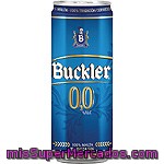Cerveza Rubia Sin Alcohol 0%, Buckler, Lata 330 Cc