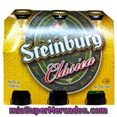 Cerveza Rubia, Steinburg, Botellin Pack 6 X 250 Cc - 1500 Cc