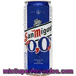 Cerveza San
            Miguel 0,0 Lata 33 Cl