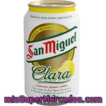 Cerveza San Miguel Clara Lata 33 Cl