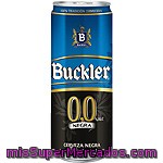 Cerveza Sin Alcohol 0,0% Buckler Black Lata De 33 Centrilitos