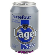 Cerveza Sin Alcohol Carrefour 33 Cl.