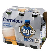 Cerveza Sin Alcohol Carrefour Pack De 6x25 Cl.