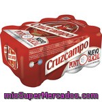 Cervezas Cruzcampo Pack De 12 Latas De 33 Centilitros