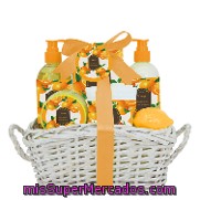 Cesta Frutal De Baño De Naranja Becasan 1 Ud.