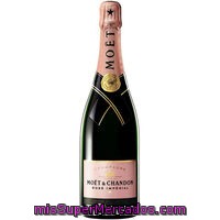 Champagne Brut Rose Moet & Chandon, Botella 75 Cl