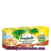 Champiñon Al Natural Bonduelle Pack 3x115 G.