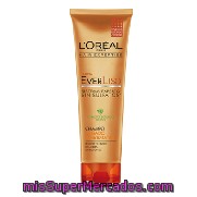 Champú Alisado & Hidratación Everliso Para Cabellos Encrespados L'oréal-hair Expertise 250 Ml.