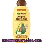 Champú Antiencrespamiento Con Aceite De Aguacate Y Manteca De Karité Original Remedies 400 Ml.