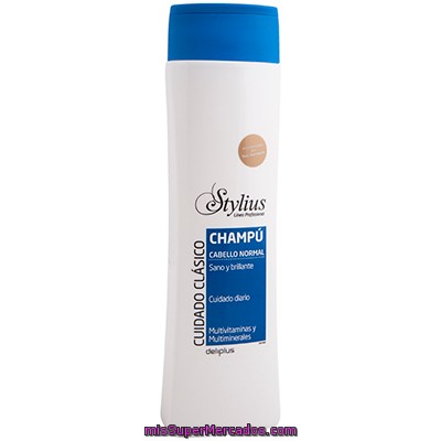 Champu Cabello Cuidado Clasico Stylius (tapon Azul), Deliplus, Botella 400 Cc