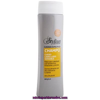 Champu Cabello Dermocalmante Stylius, Deliplus, Botella 400 Cc