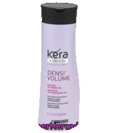 Champú Cabello Fino, Sin Volumen - Kera Science Les Cosmetiques 400 Ml.