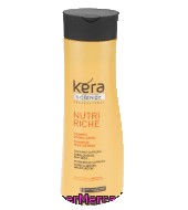 Champú Cabello Seco - Kera Science Les Cosmetiques 400 Ml.