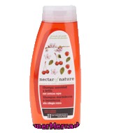 Champú Cerezas Rojas Para Cabello Normal - Nectar Of Nature Les Cosmetiques 500 Ml.