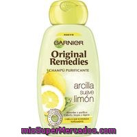 Champú De Arcilla-limón Original Remedies, Bote 250 Ml