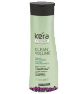 Champú Extra Volumen - Kera Science Les Cosmetiques 400 Ml.