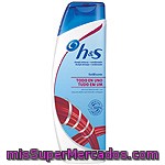 Champú Fortificante H&s Todo En 1, Bote 360 Ml