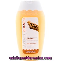 Champú Ginseng Mussvital, Bote 300 Ml