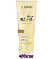 Champú Hidratante Activador De Reflejos Sheer Rubia Platino/champán John Frieda 250 Ml.