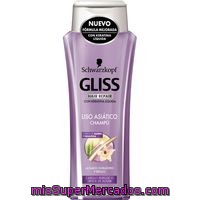 Champú Liso Asiático Gliss, Bote 250 Ml