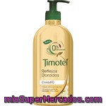 Champú Reflejos Dorados Para Cabello Rubio O Con Mechas Timotei 750 Ml.