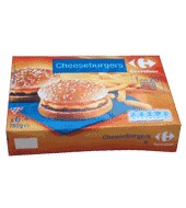 Cheeseburguers Carrefour 780 G.