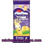 Cheestring Snack De Queso En Tiras 4x21g