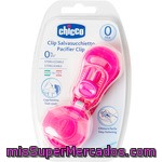 Chicco Clip Con Protegechupetes Rosa 1 Unidad