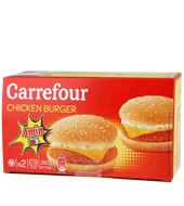 Chicken Burger Carrefour Pack De 2x130 G.