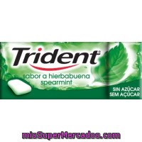 Chicle Clorofila Trident 1 Ud.