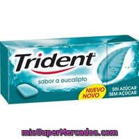 Chicle De Eucalipto En Grageas Lc Trident, Paquete 14,50 G