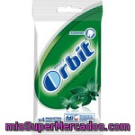 Chicle De Hierbabuena En Grageas Orbit, 4 Unid., Paquete 56 G