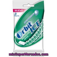 Chicle De Hierbabuena Orbit Ice, 3 Unid., Paquete 42 G