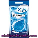 Chicle De Menta Sin Azúcar Trident, Pack 5x13,6 G