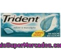 Chicle Sabor A Eucalipto Trident 14,5 Gramos