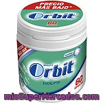 Chicle Sabor Eucalipto En Grageas Orbit, 60 Unid., Bote 84 G