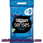 Chicles Menta Senses Peppermint Breeze Trident 2 Ud.