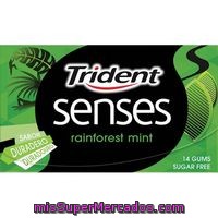 Chicles Sabor Hierbabuena Trident Senses 27 Gramos